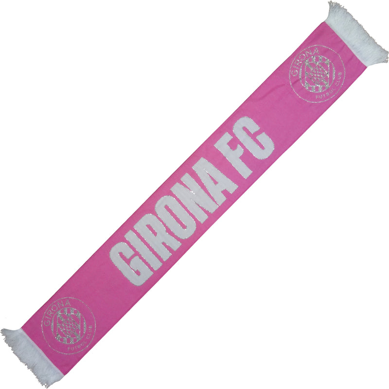 Pink Girona FC LUREX Scarf