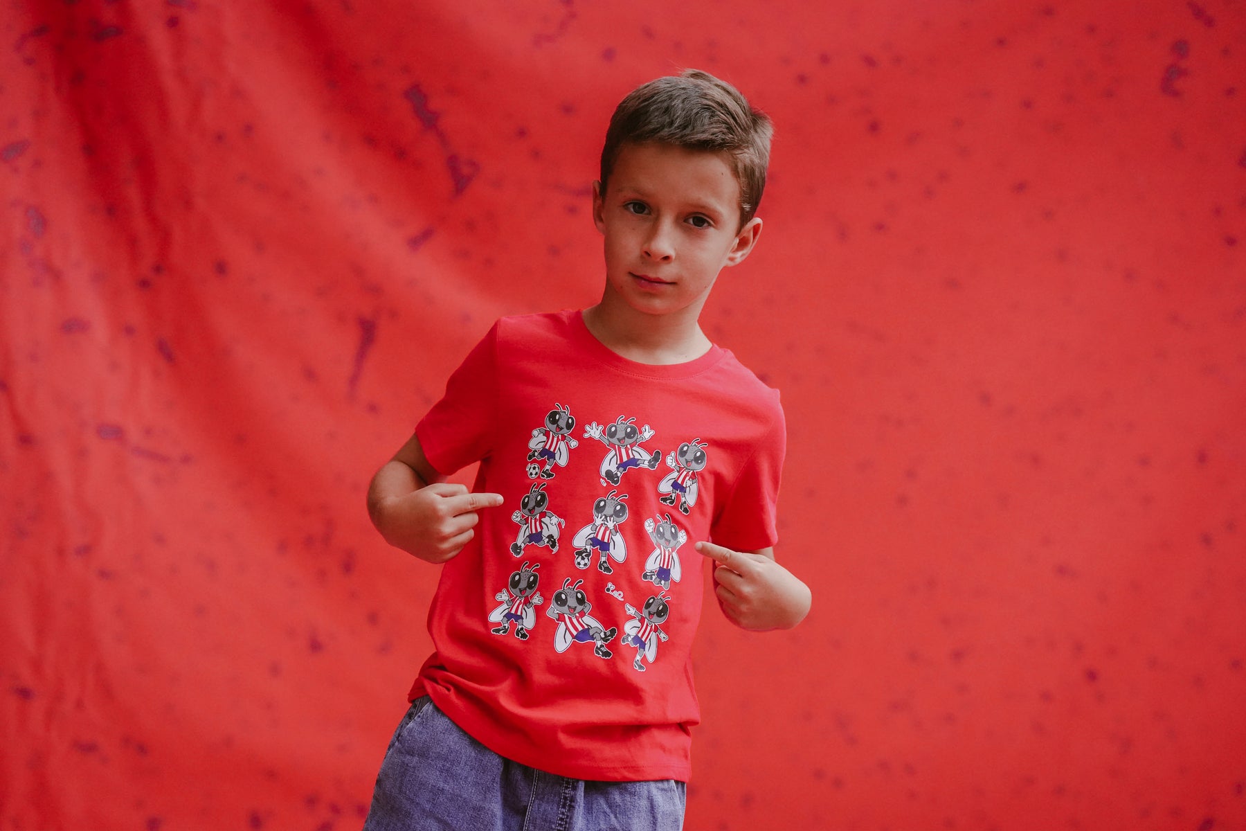 Samarreta SISA Vermella Infantil