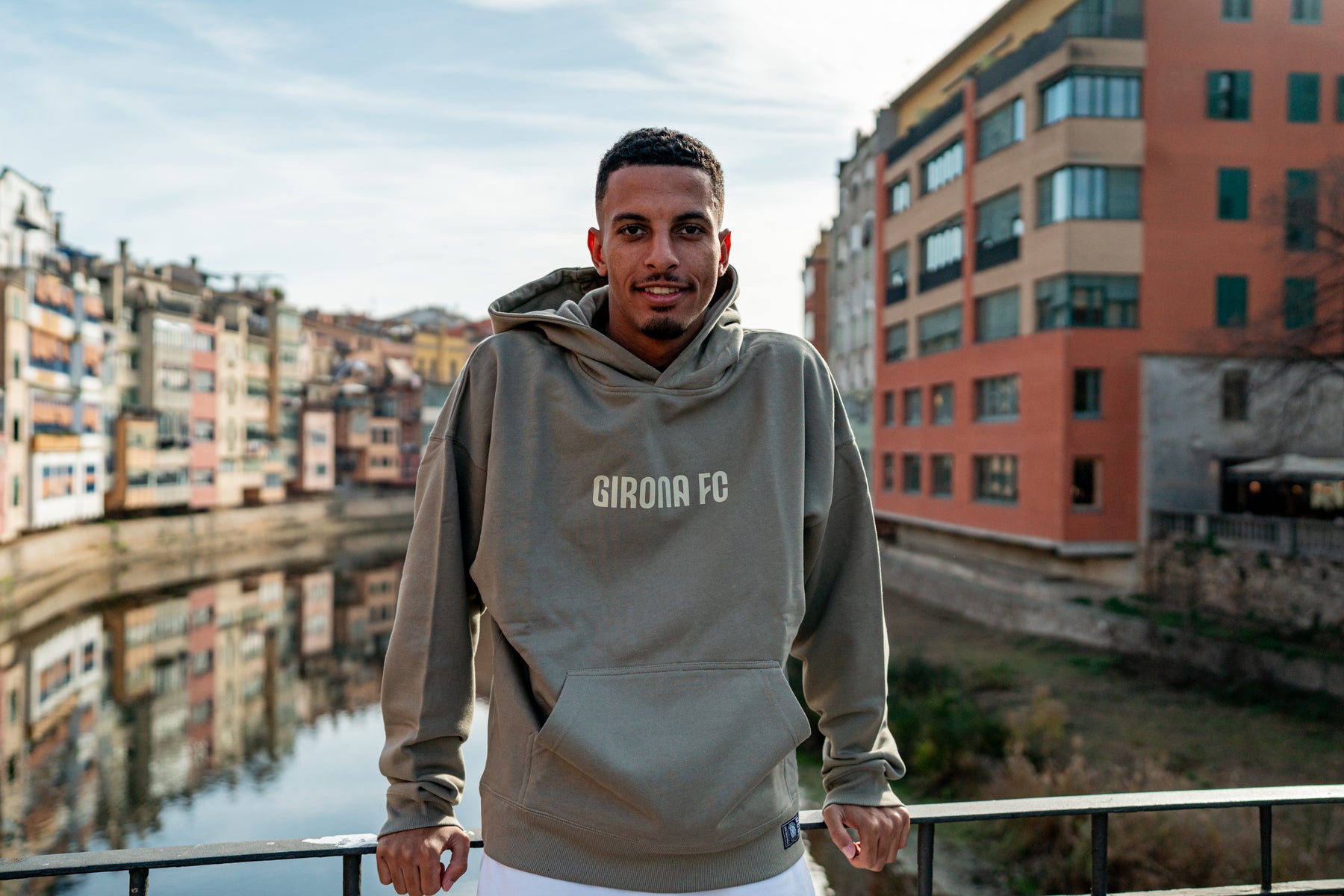 Connor GIRONA FC Green Sweatshirt