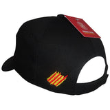 Gorra Negre Escut + Senyera Adult