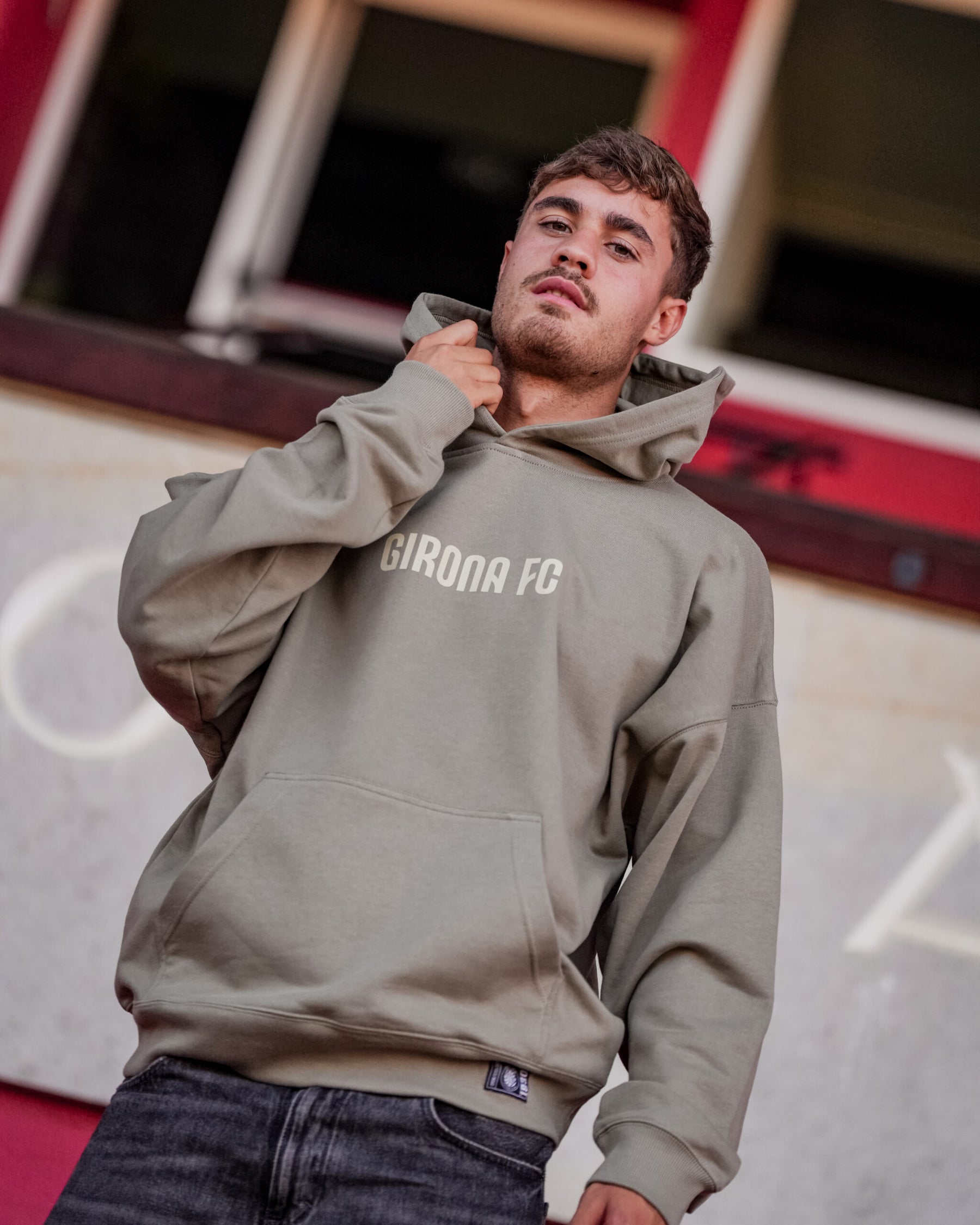 Connor GIRONA FC Green Sweatshirt