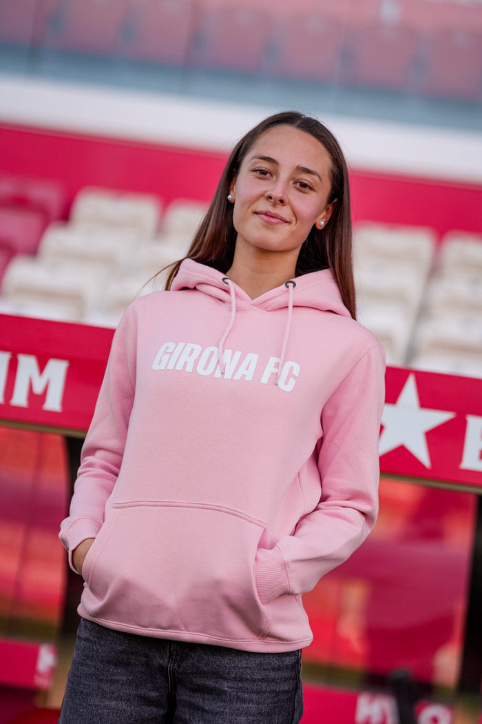 Sudadera GIRONA FC Rosa Adulto