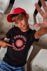 Camiseta Negra "Forever Dreaming" 607047 02 Jr