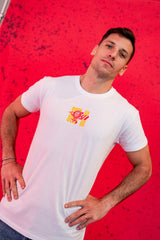 Kids' White "SOM-HI" T-shirt