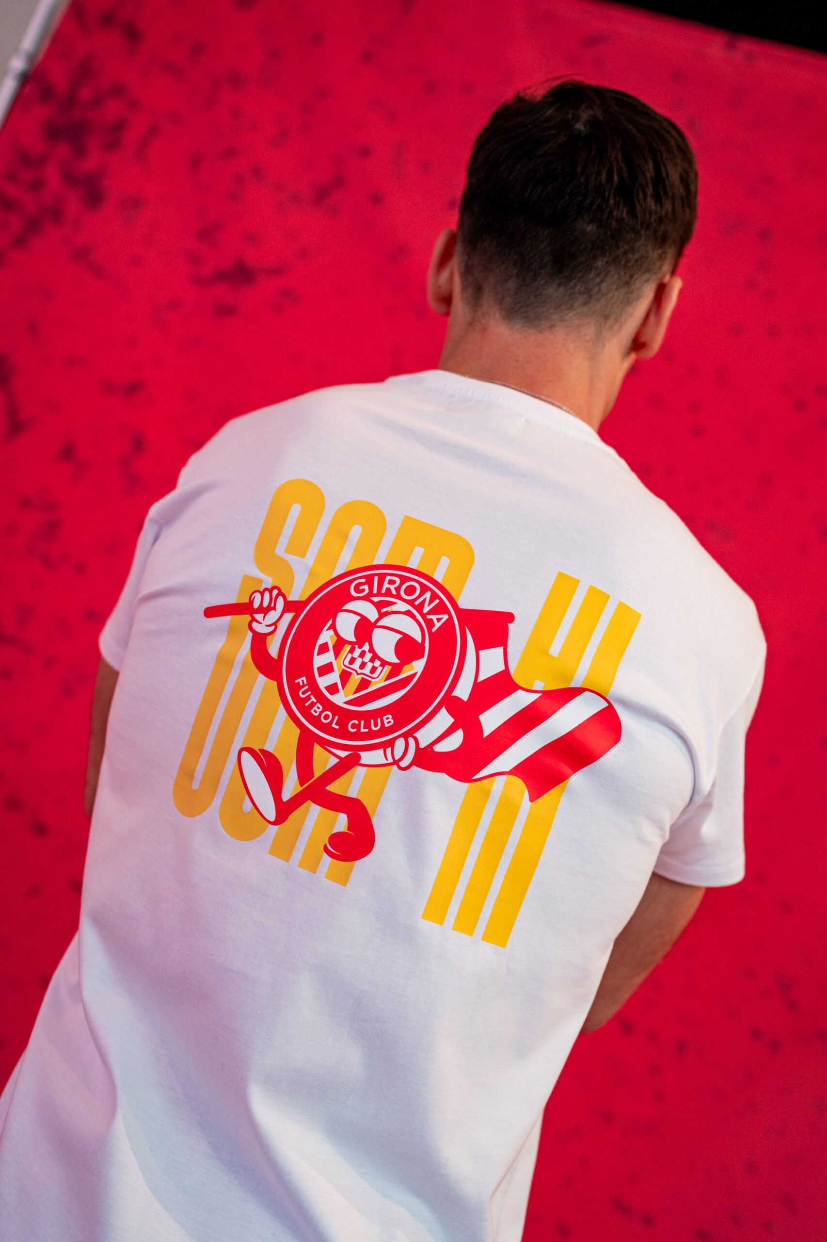 Kids' White "SOM-HI" T-shirt