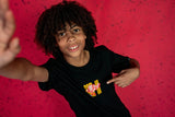 "SOM-HI" T-shirt Black Kids