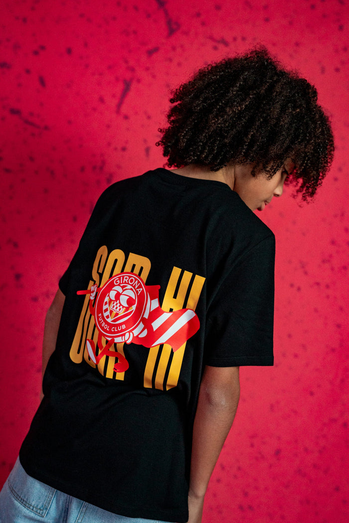 "SOM-HI" T-shirt Black Kids