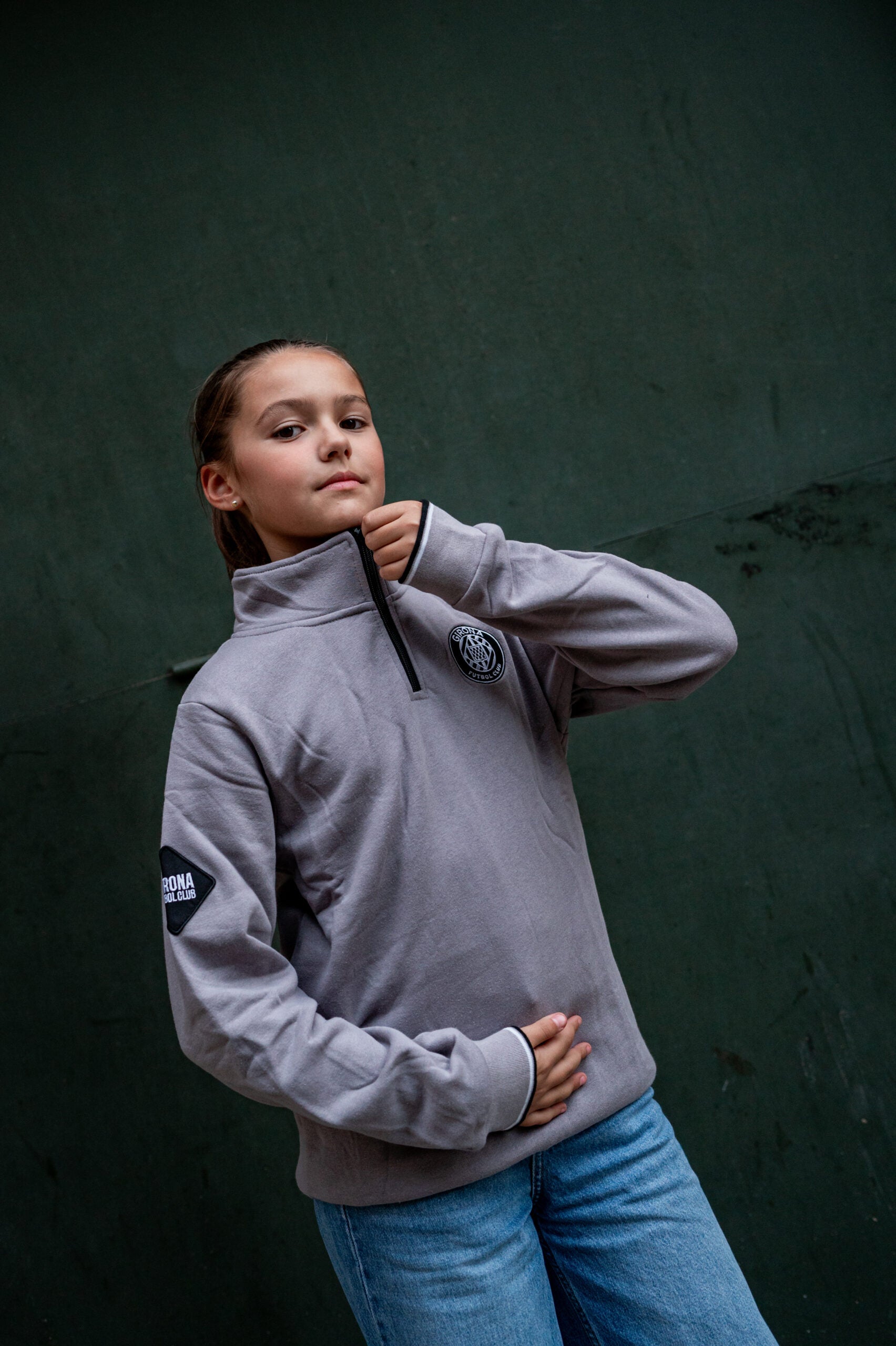 Sudadera 1/4 Cremallera Infantil