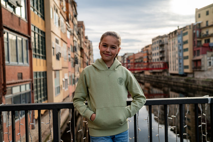 Sudadera Verde Infantil