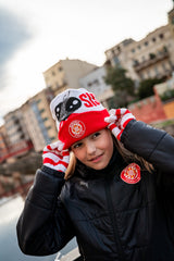 Red SISA hat + gloves