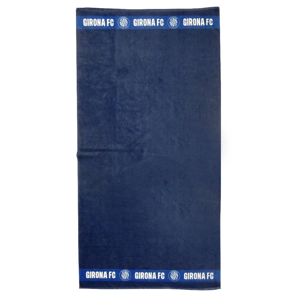 Blue beach towel