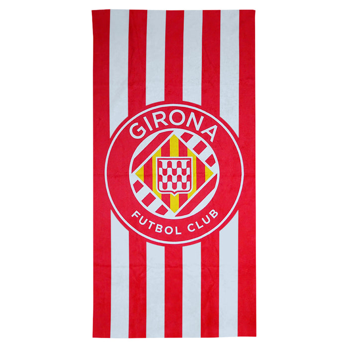 Striped beach towel