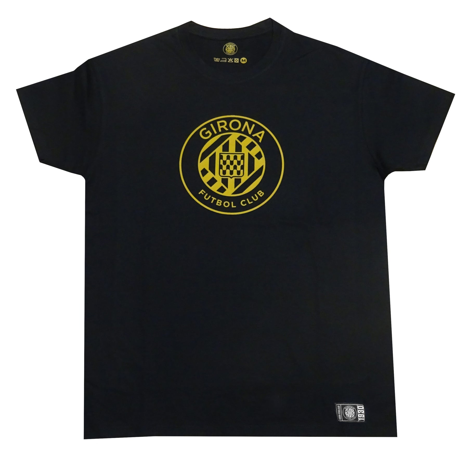 Camiseta negra + escudo Infantil