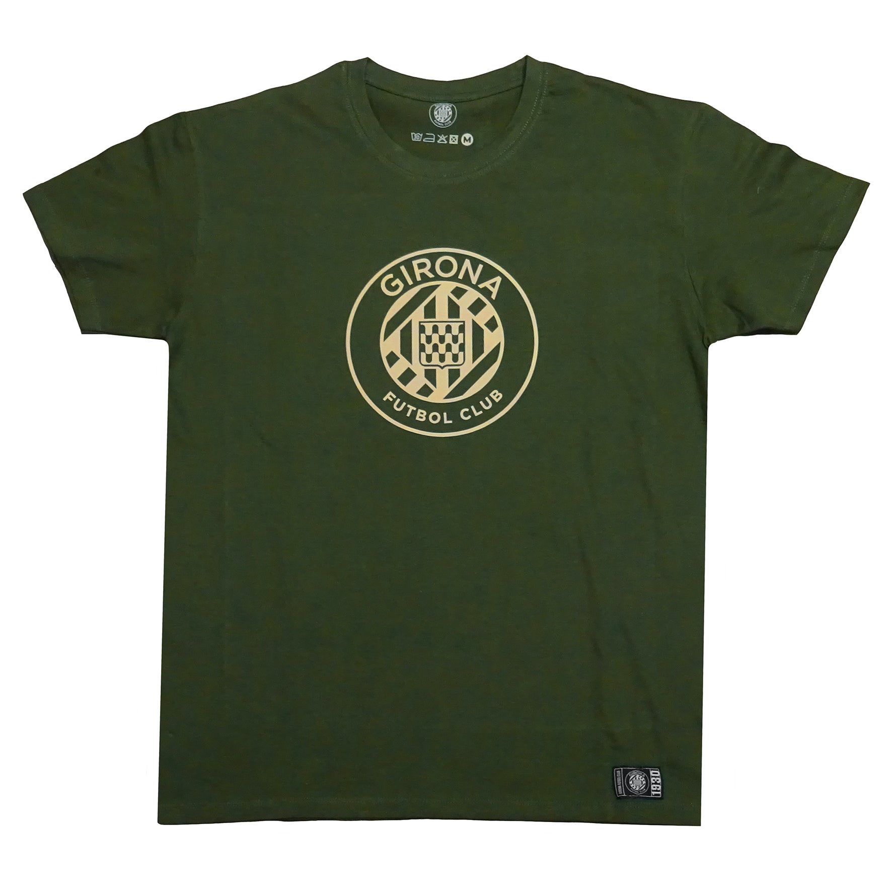 Camiseta Verde + escudo Adulto