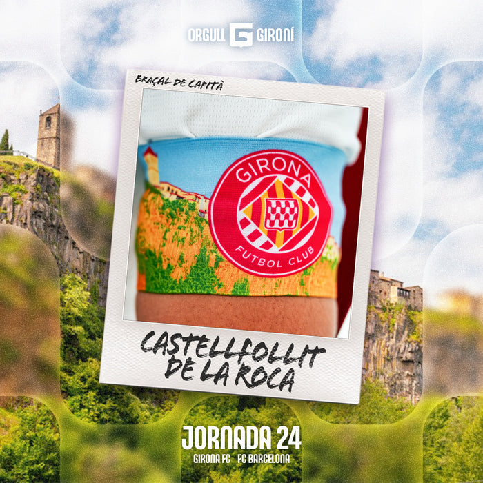 Braçalet capitans commemoratiu Castellfollit de la Roca