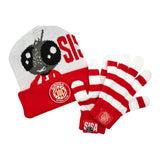 Red SISA hat + gloves