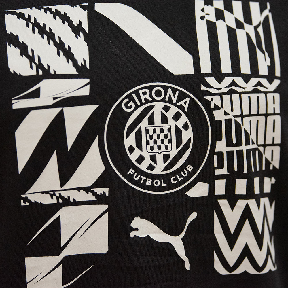 Samarreta Negra GIrona FC & PUMA Infantil