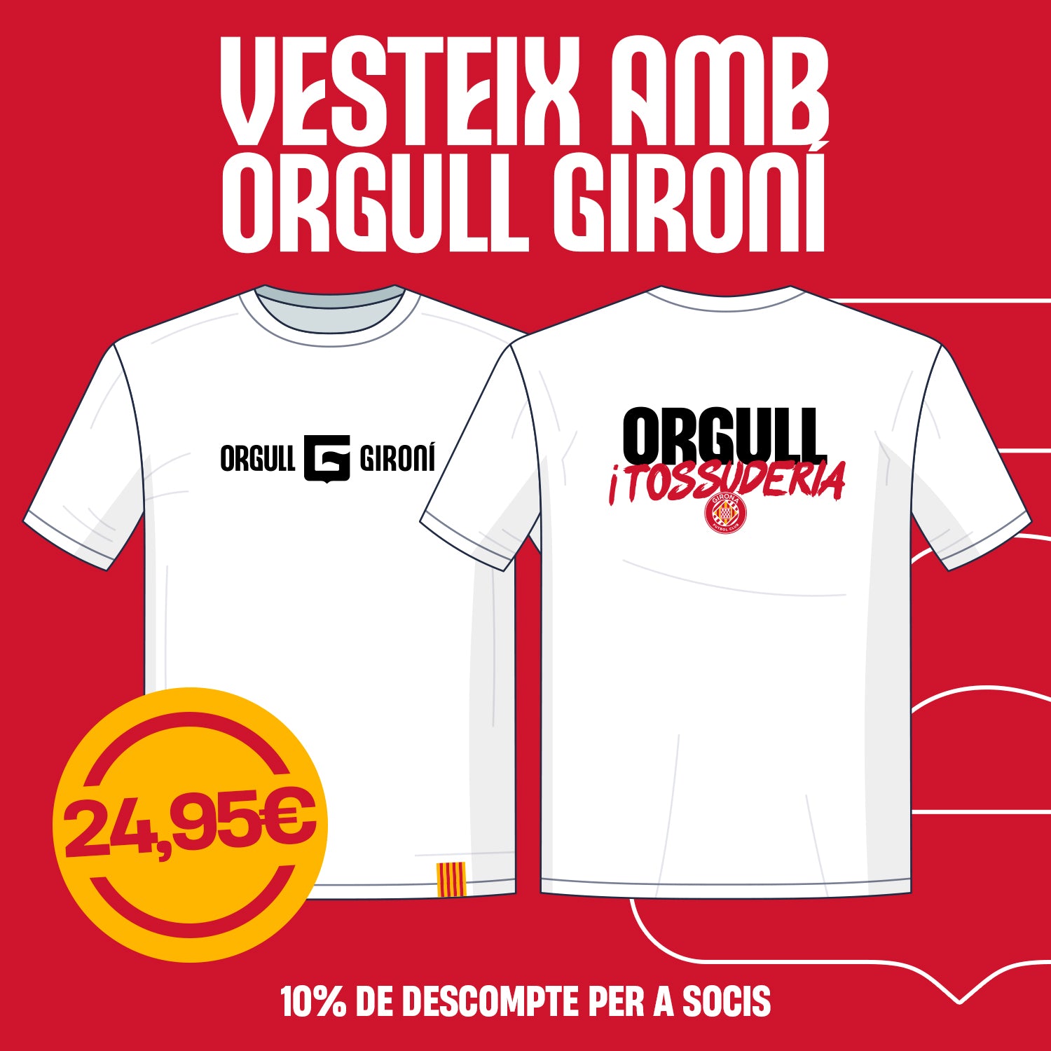 Samarreta Orgull i Tossuderia Adult