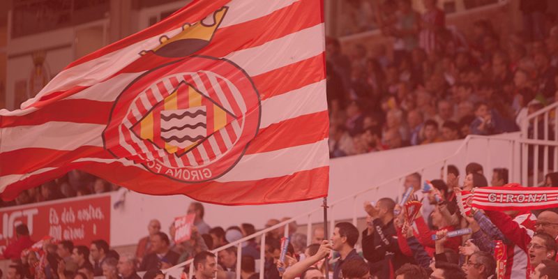Afició Giriona FC Bandera