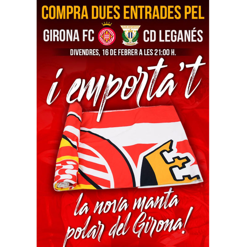 Promoció Girona FC Leganés Manta Polar