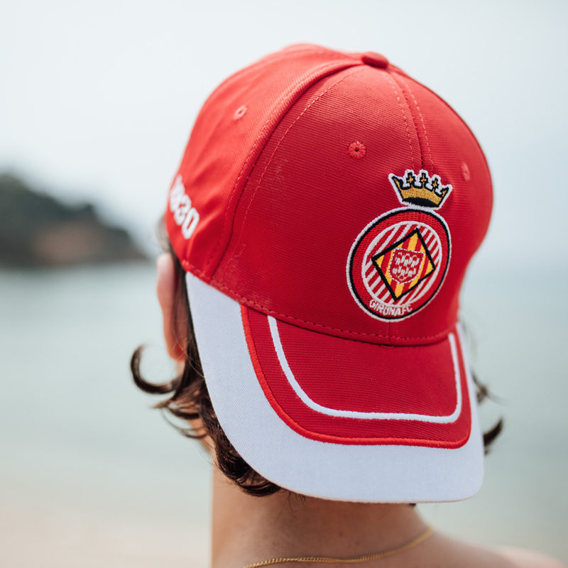 Gorra Girona FC Vermella